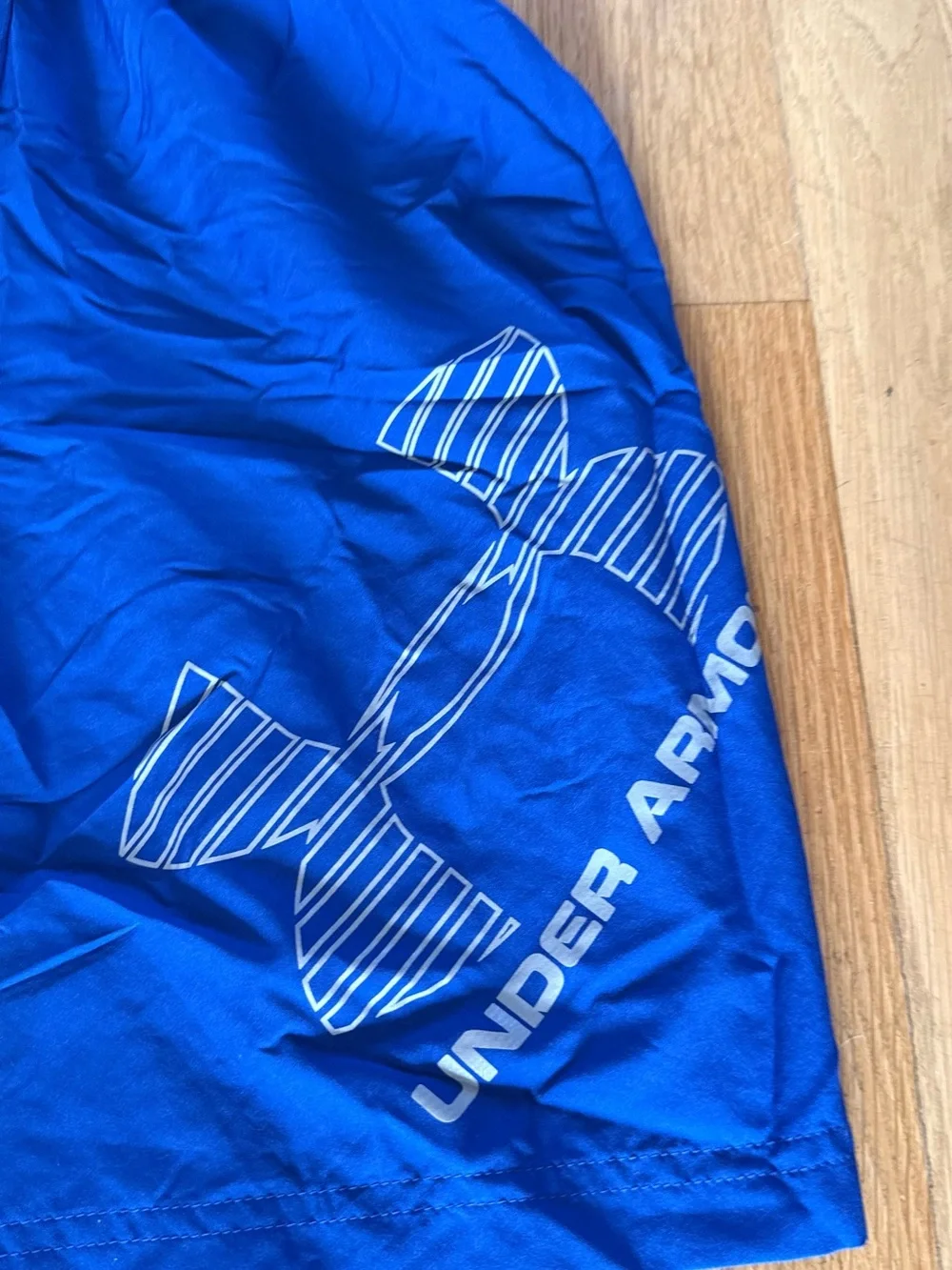 Under Armour HeatGear Blue Training Shorts – Men’s Large